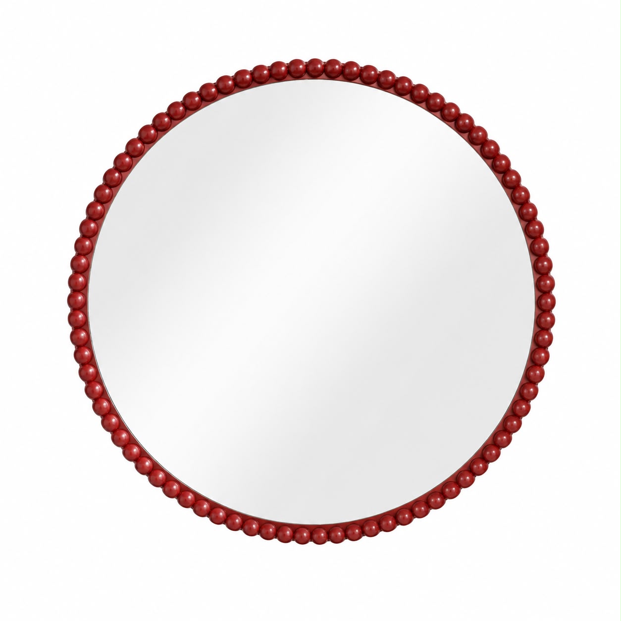 Espelho Bella Redondo 60 cm – Moldura com Esferas Decorativas