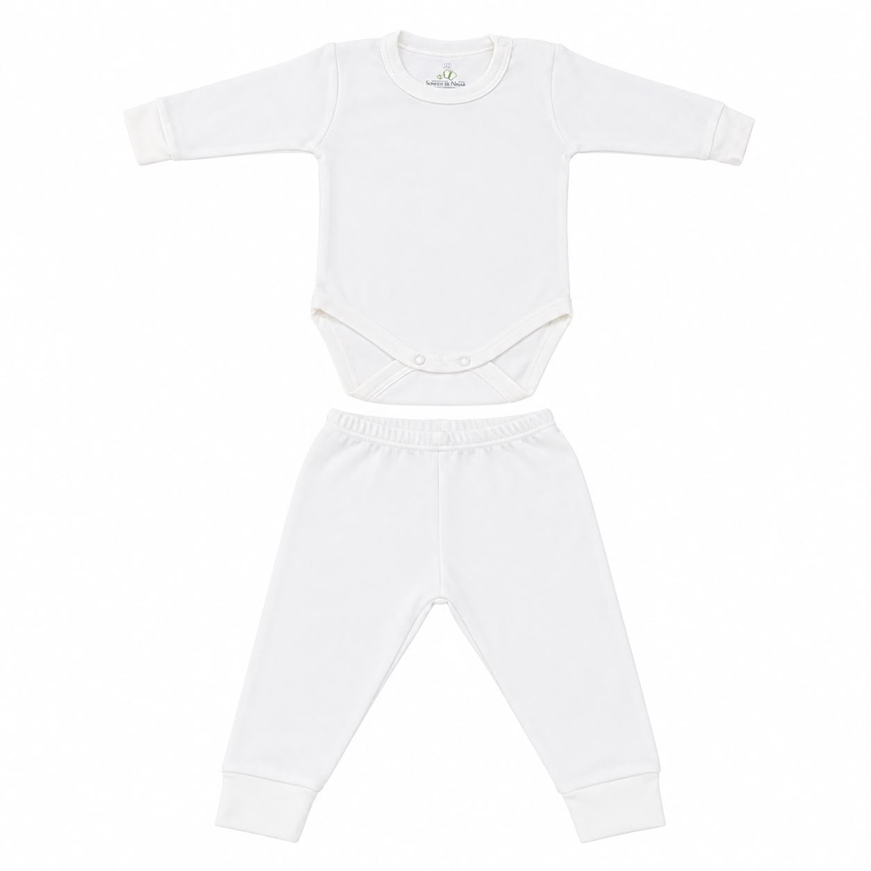 Conjunto Body e Calça para Bebê em Algodão Premium – Sonhos de Ninar