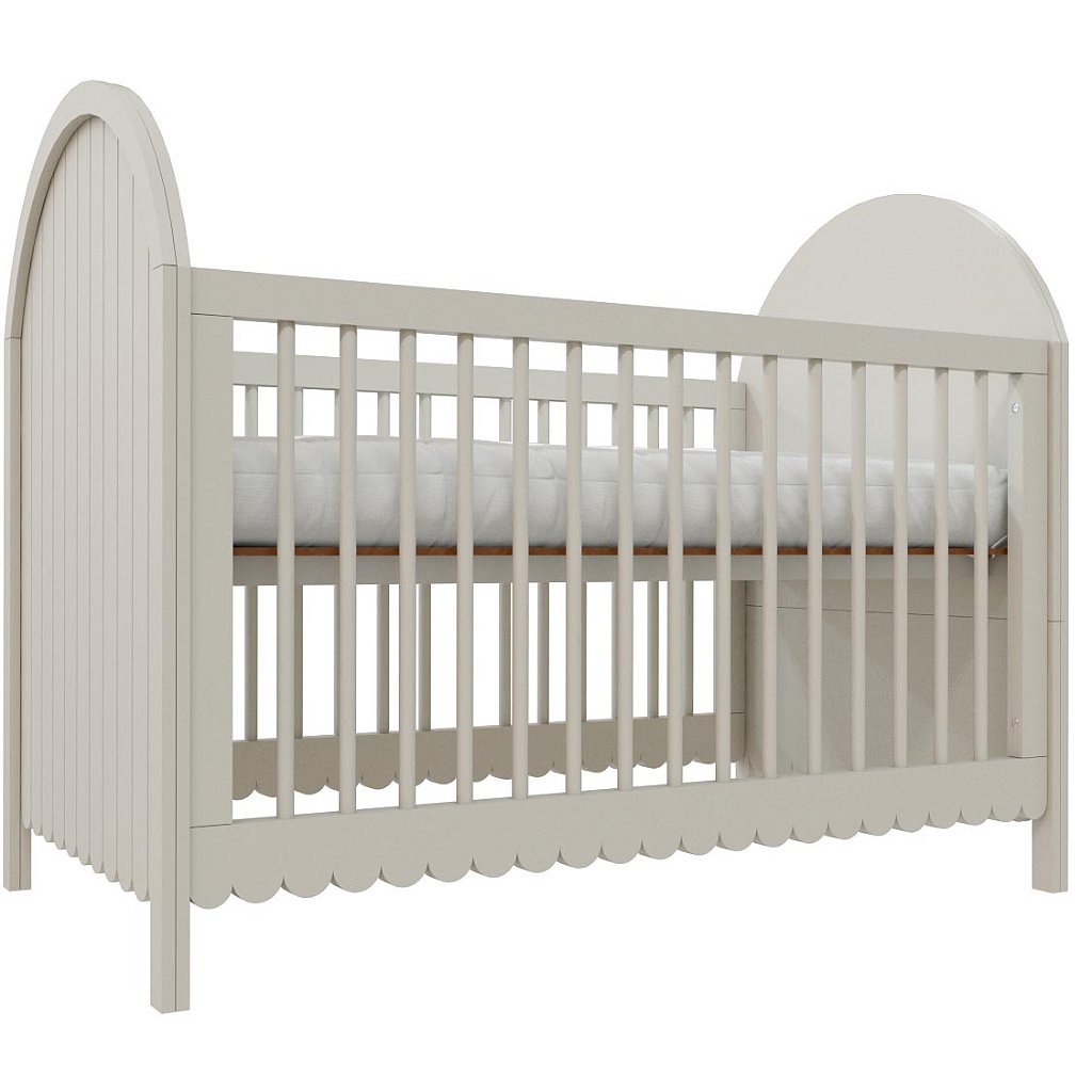 Berço Rococó 2 em 1- 526