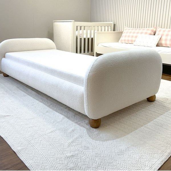 Cama Solteiro Estofada Moon - Com Colchão Solteiro - 521