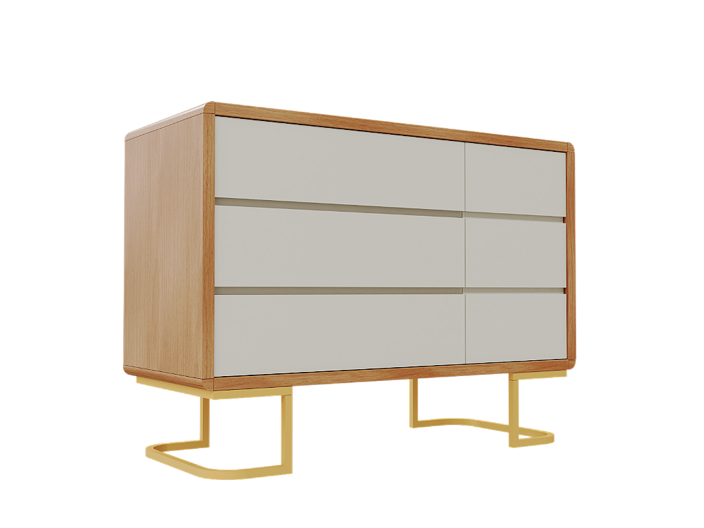 Cômoda Sonhos Up com Porta - Pés Metal - 526