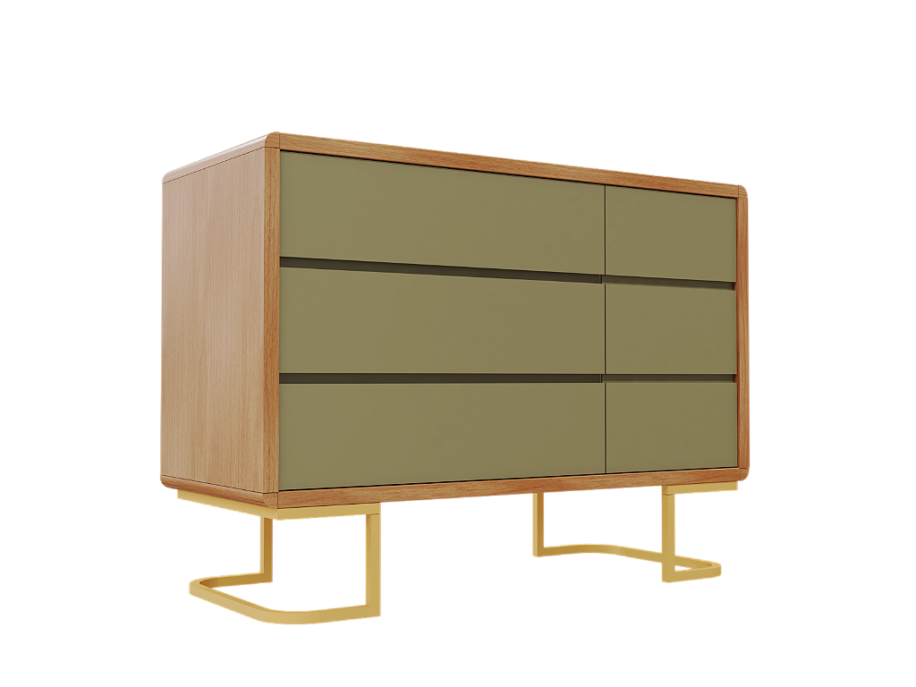 Cômoda Sonhos Up com Porta - Pés Metal - 526