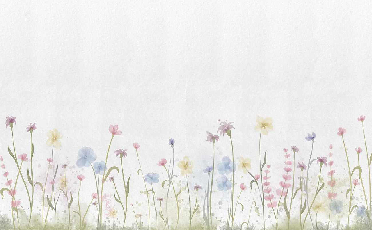 Papel de Parede Garden Aquarela