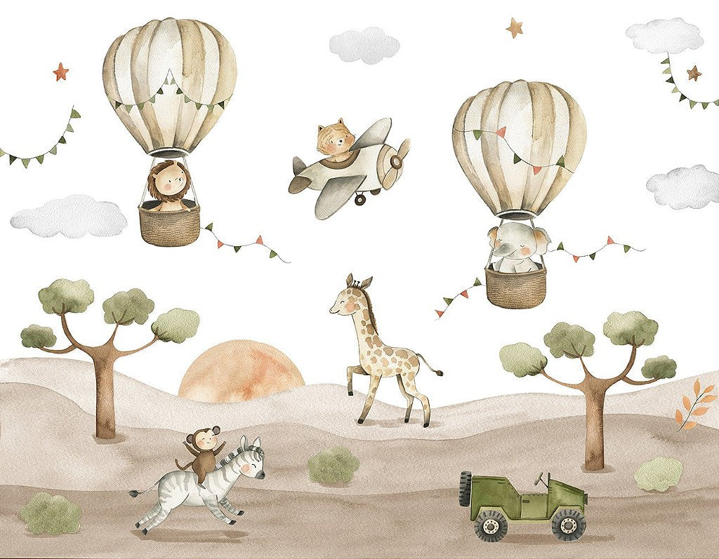 Papel de Parede Bichos na Selva