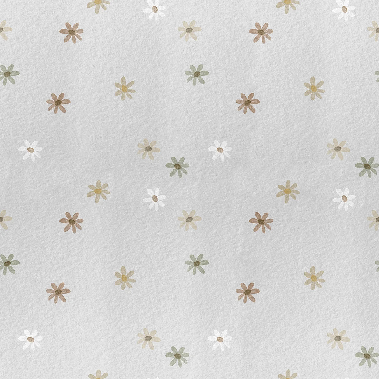 Papel de Parede Estampa Margaridas