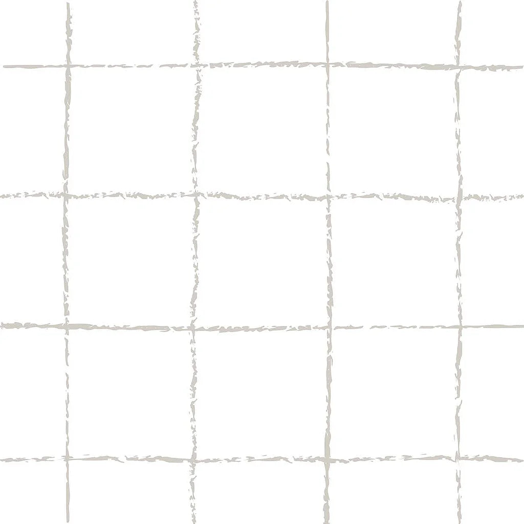 Papel de Parede Quadriculado Linhas Pinceladas