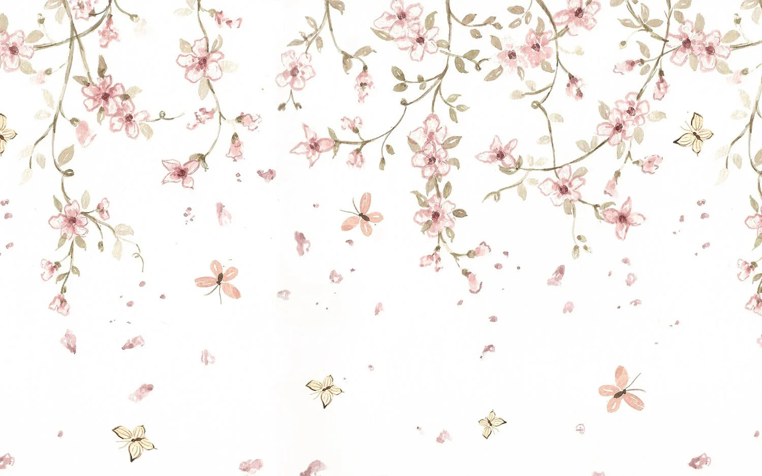 Papel de Parede Infantil Jardim de Lianas