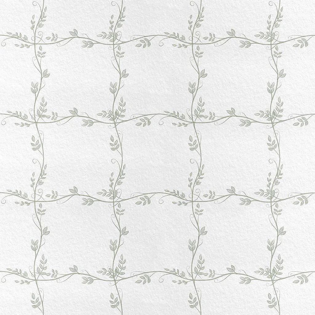 Papel de Parede Quadriculado Jardim dos Sonhos