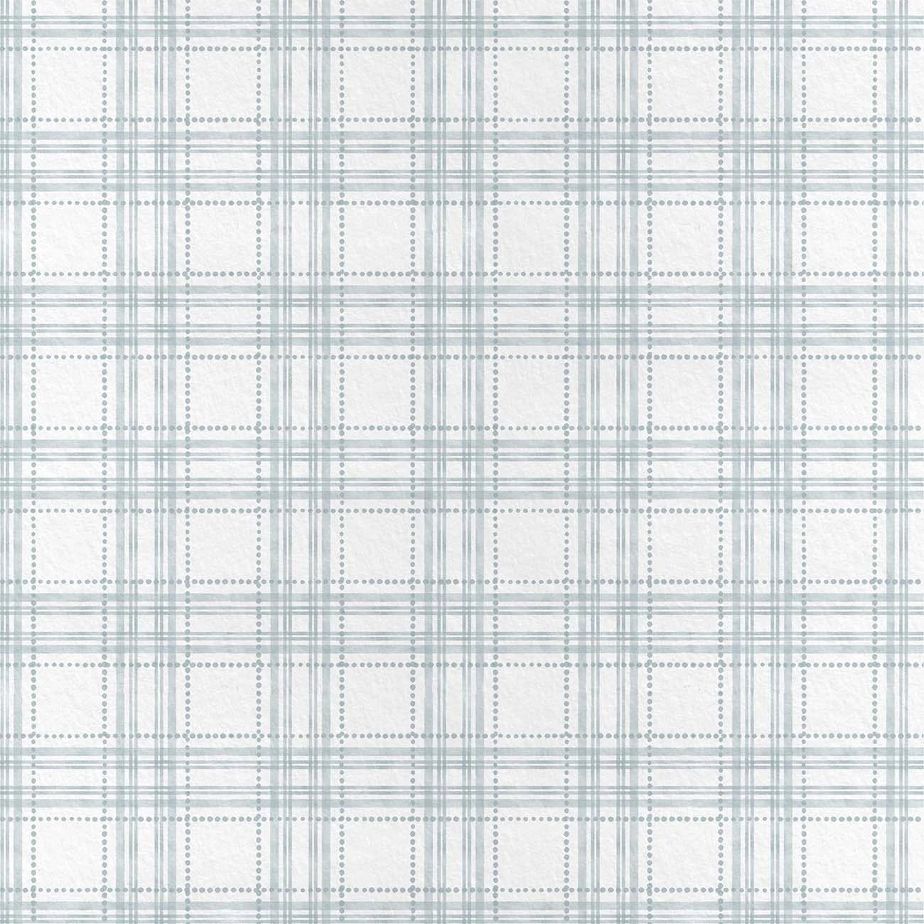 Papel de Parede Xadrez Jardim dos Sonhos