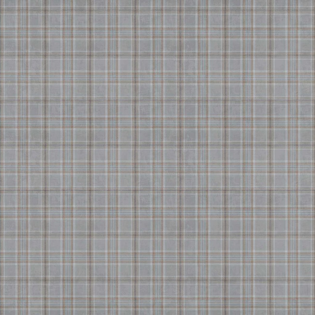 Papel de Parede Xadrez Jeans Benicio