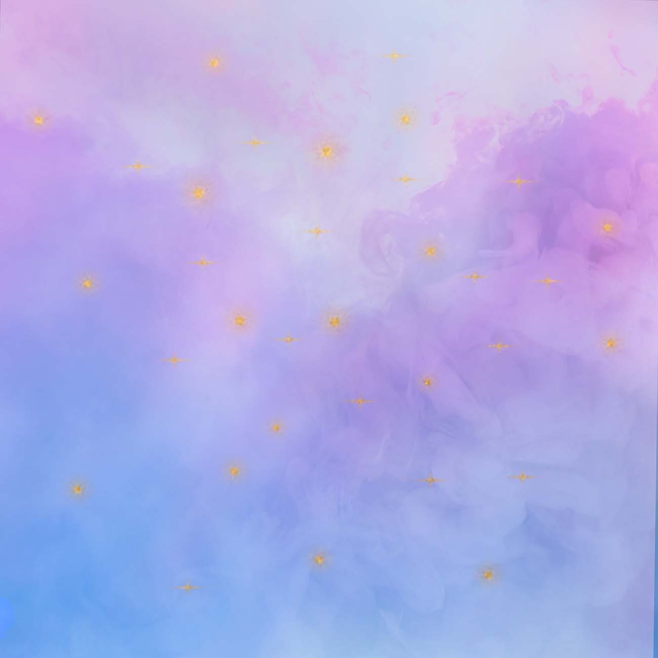 Papel de Parede Universo claro com estrelas