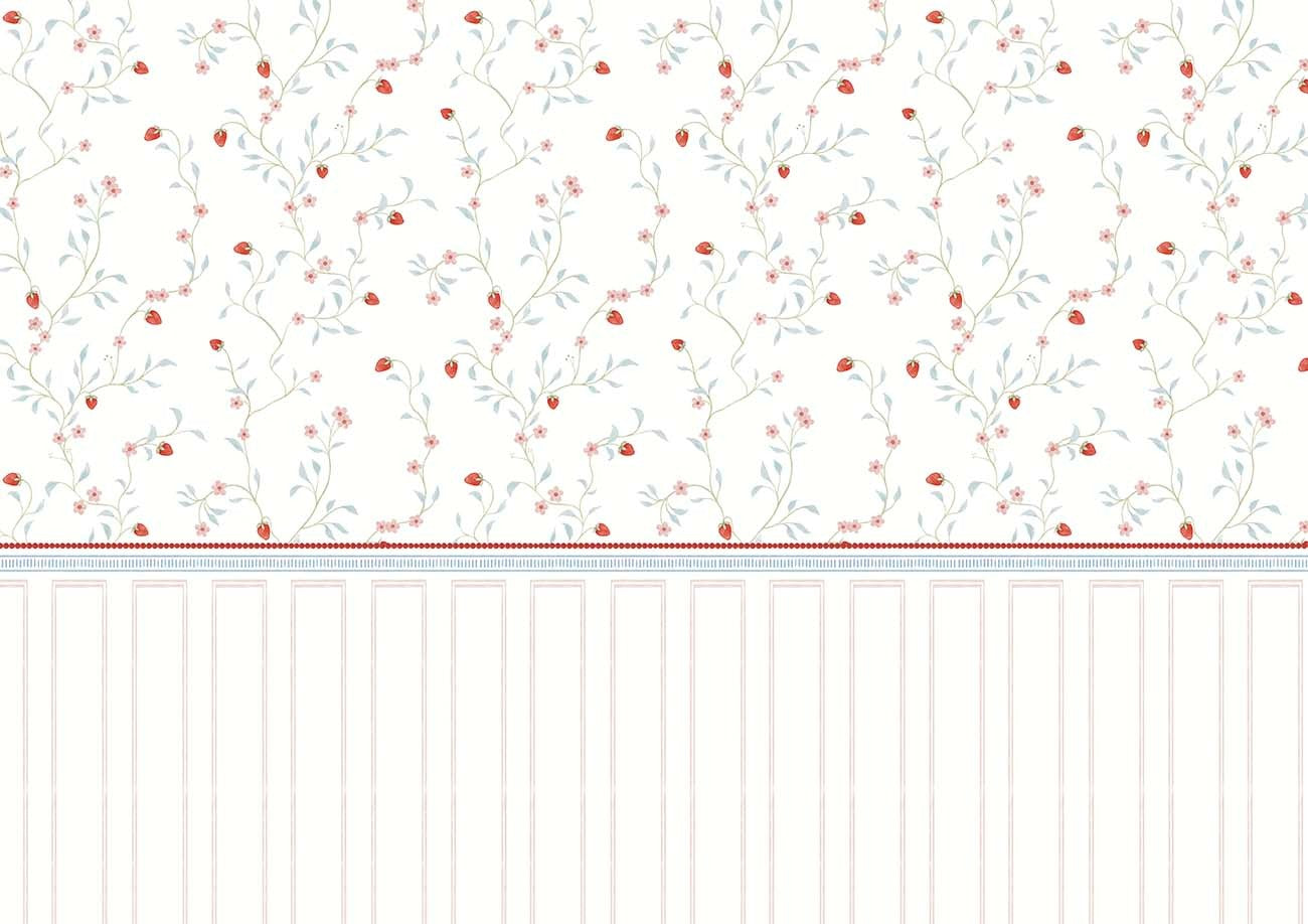 Papel de Parede Boiserie Amélie