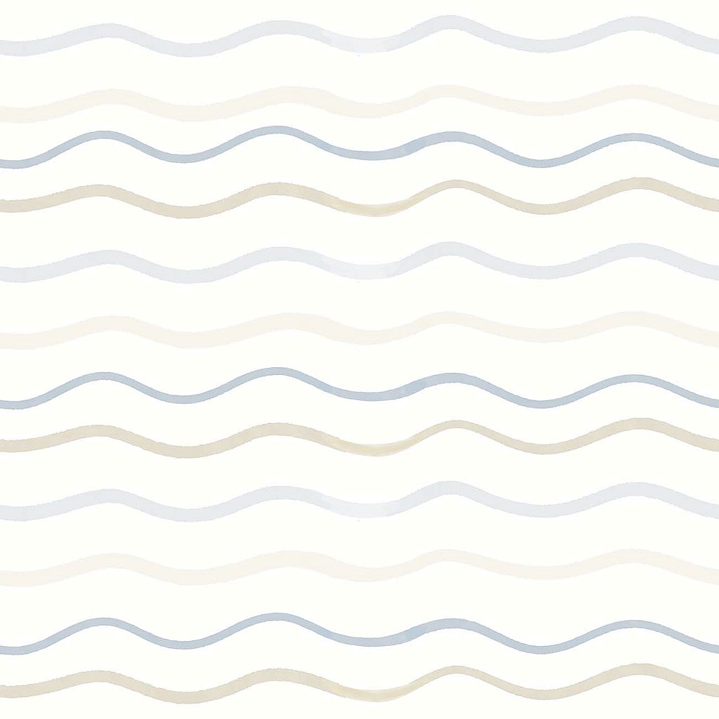 Papel de Parede Ondas Arca de Noé