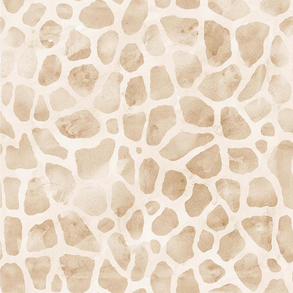 Papel de Parede Estampa Girafa Safari 2