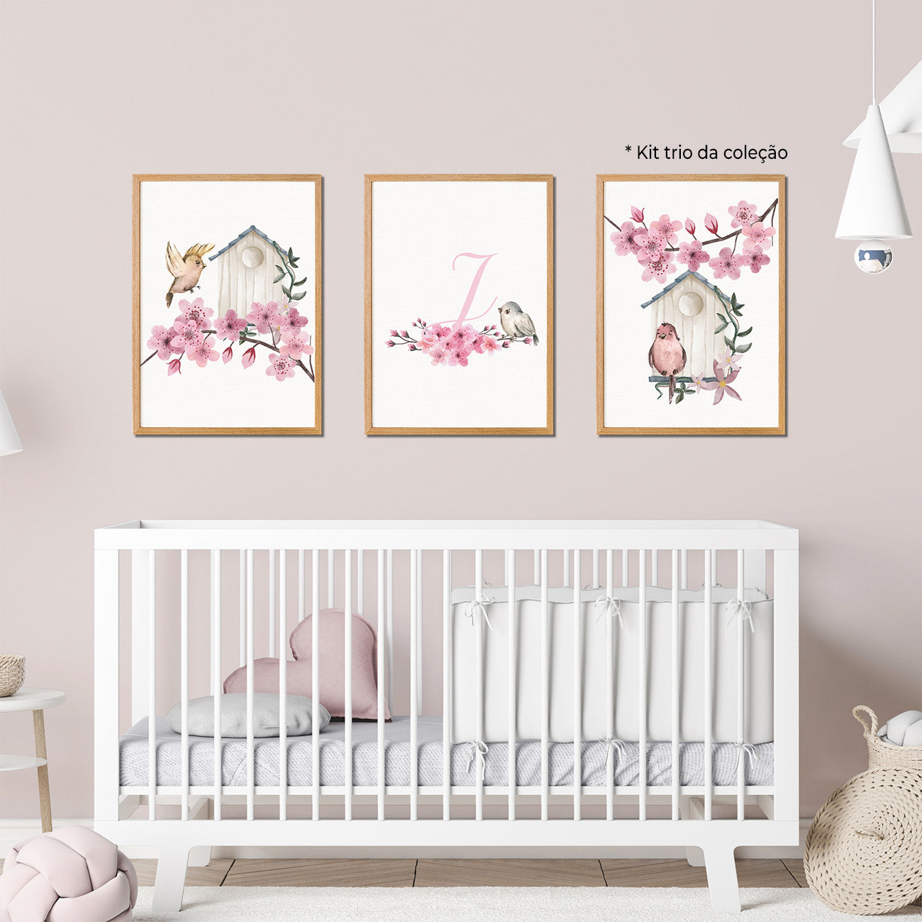 Quadros Decorativos Coleção Florescer