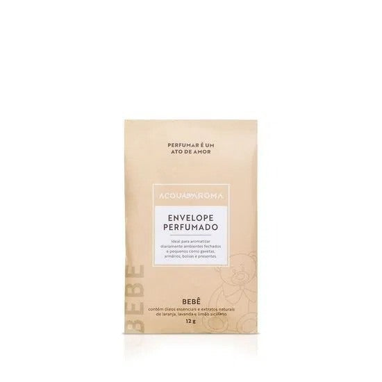 Aromatizante Envelope Perfumado Bebê - Acqua Aroma