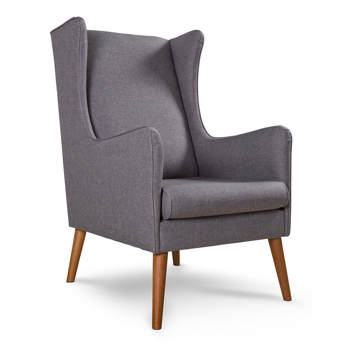 Poltrona Fox Pés Madeira Fixos (Sem Saia) - 521