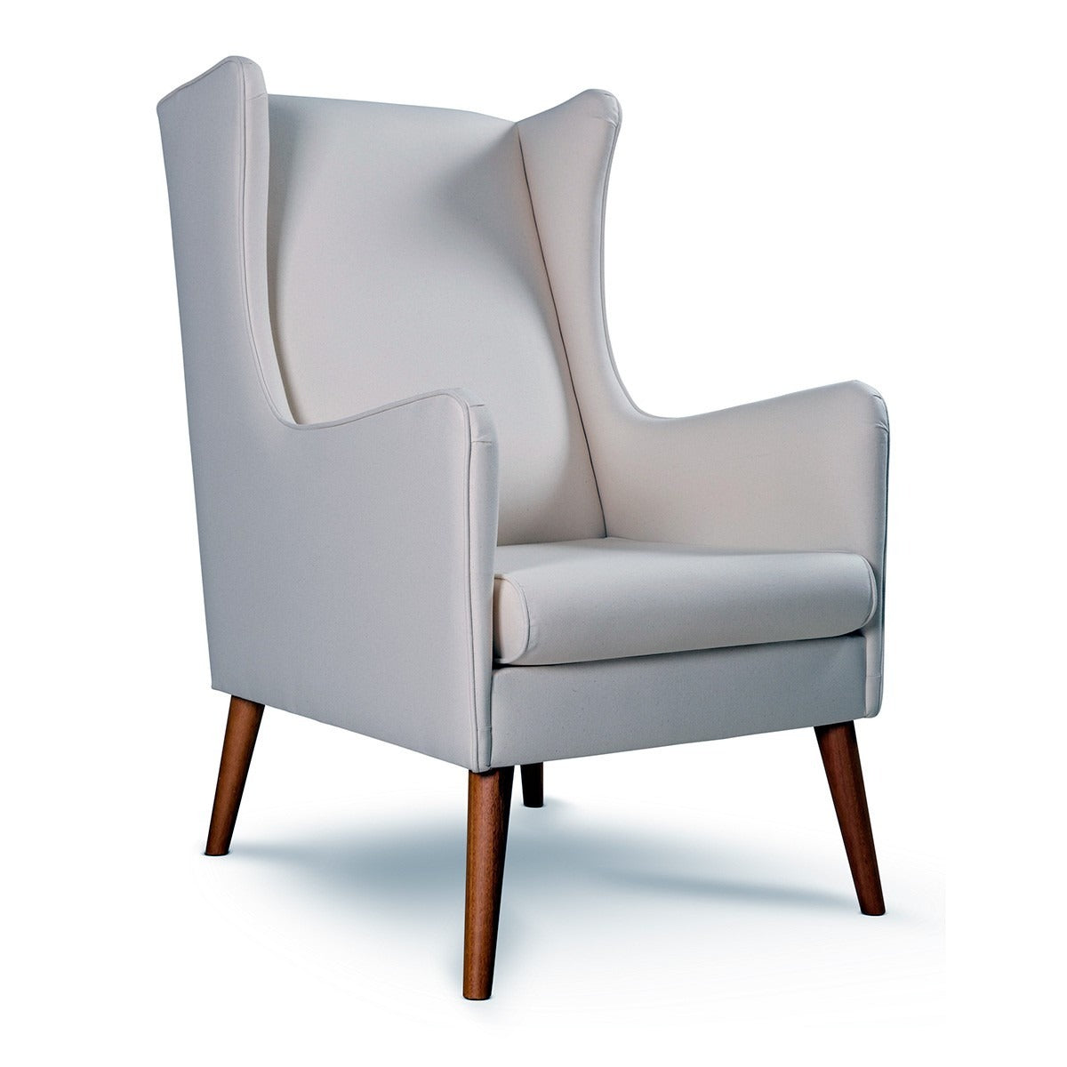 Poltrona Fox Pés Madeira Fixos (Sem Saia) - 521