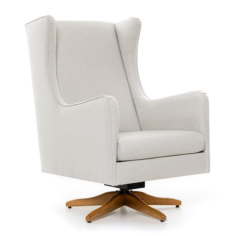 Poltrona Fox Base Balanço + Giro Madeira - 521