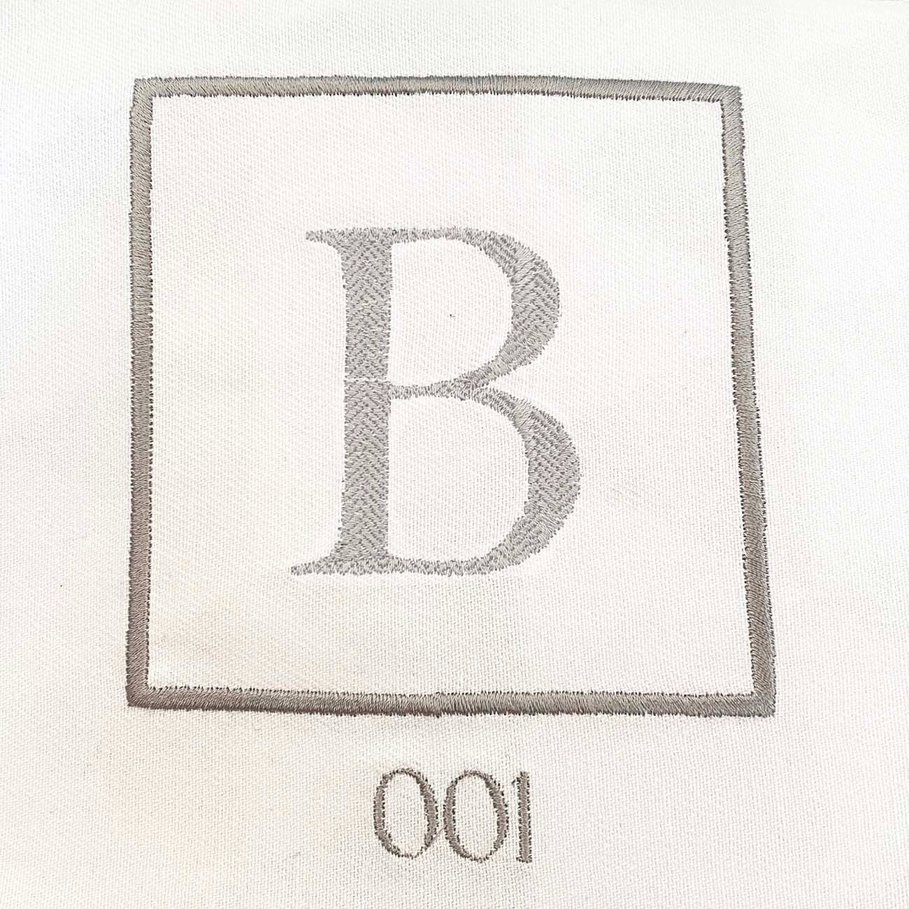 Jogo de Lençol para Berço Toque de Seda Personalizado com Bordado de Inicial