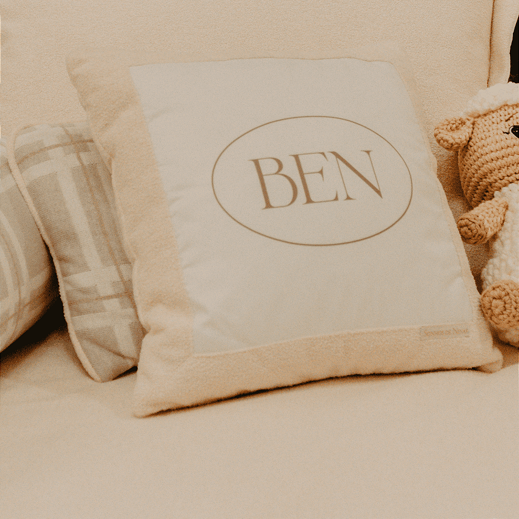 Almofada Quadrada 25x25 - Com nome Personalizado