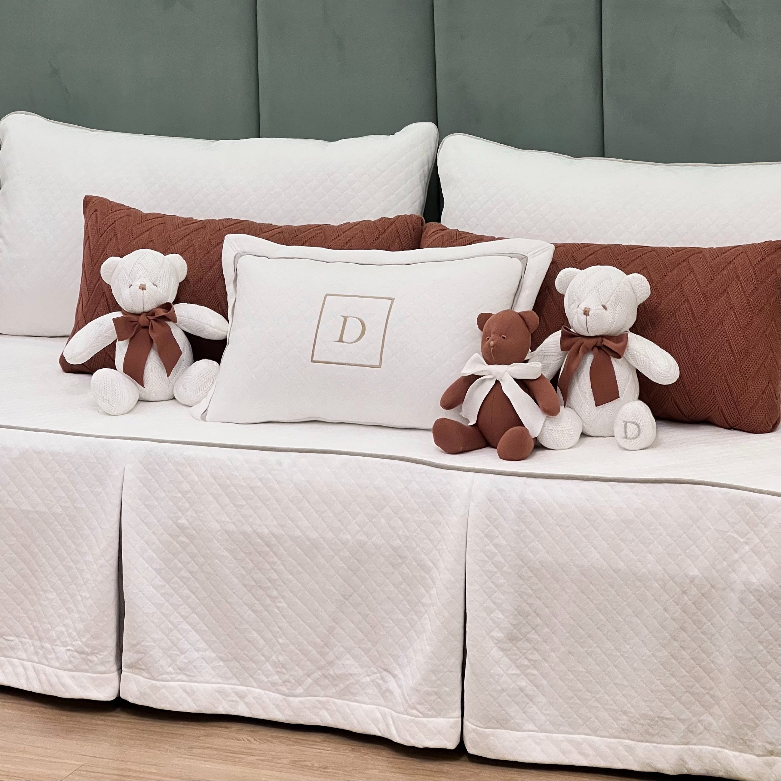 Kit Cama Domenico Personalizado com Inicial