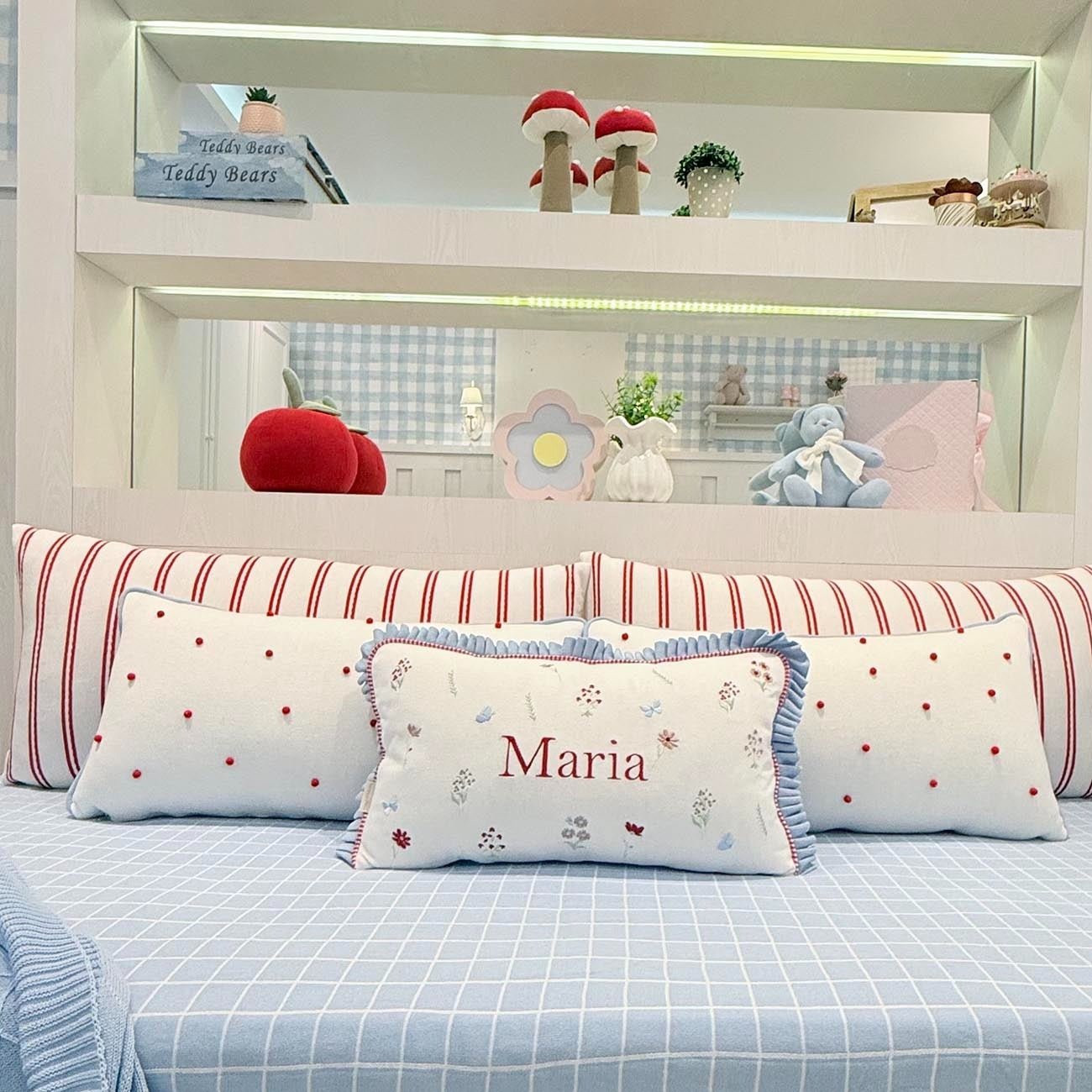 Kit de cama Personalizado com nome Maria