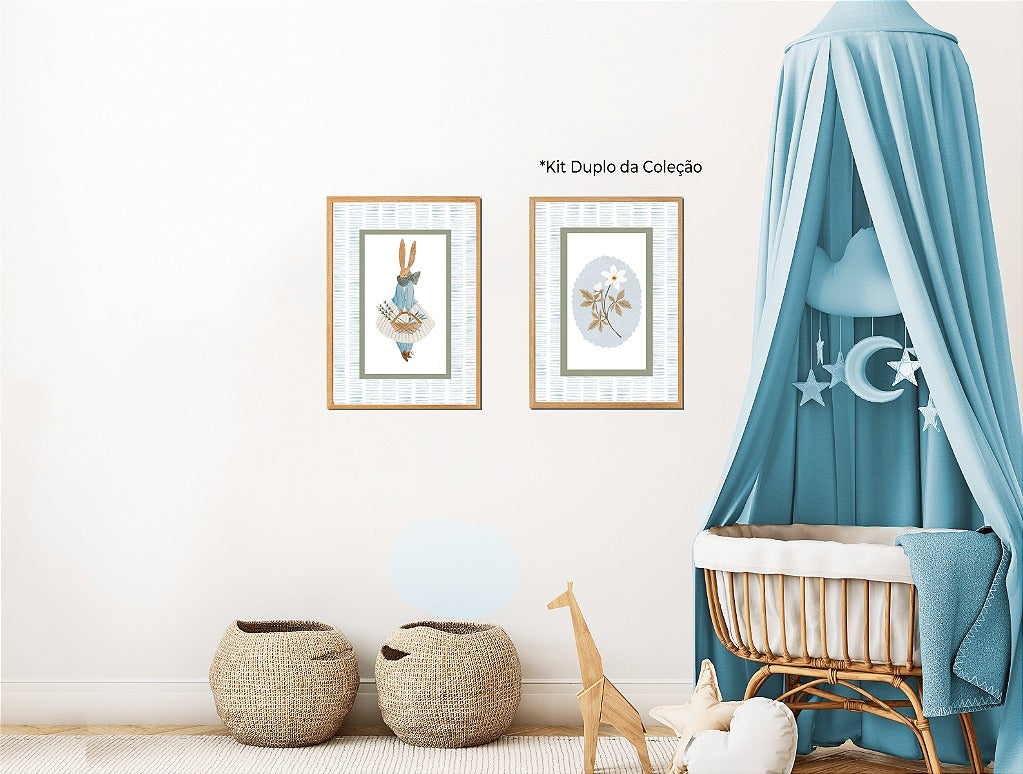 Quadros Decorativo Coelho coleção isabela
