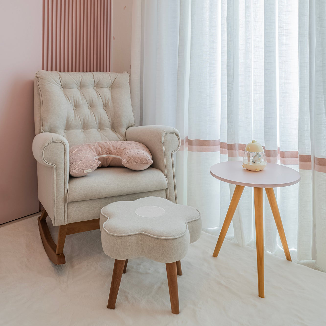 Poltrona Ralph Arco Balanço Madeira (Sem Saia) - 521