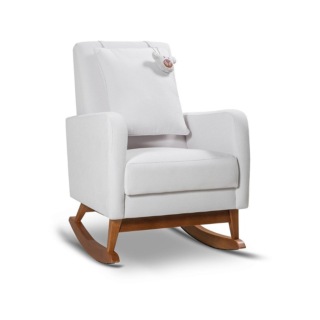 Poltrona Mix Modelo Arco Balanço Madeira sem Saia - 521