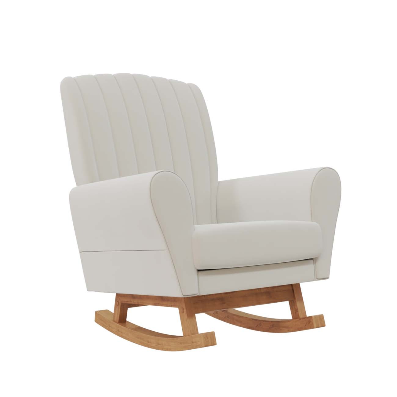 Poltrona de Amamentação Yudi com Balanço – Design e Conforto para Quarto de Bebê
