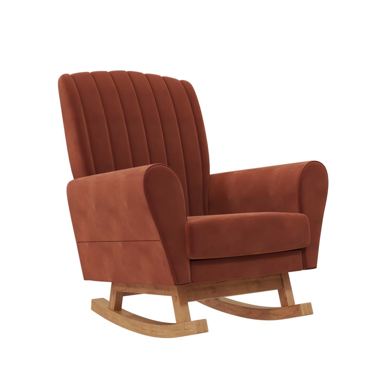 Poltrona de Amamentação Yudi com Balanço – Design e Conforto para Quarto de Bebê