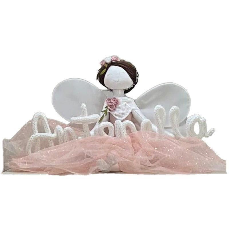 Porta Maternidade Fada com Nome Personalizado