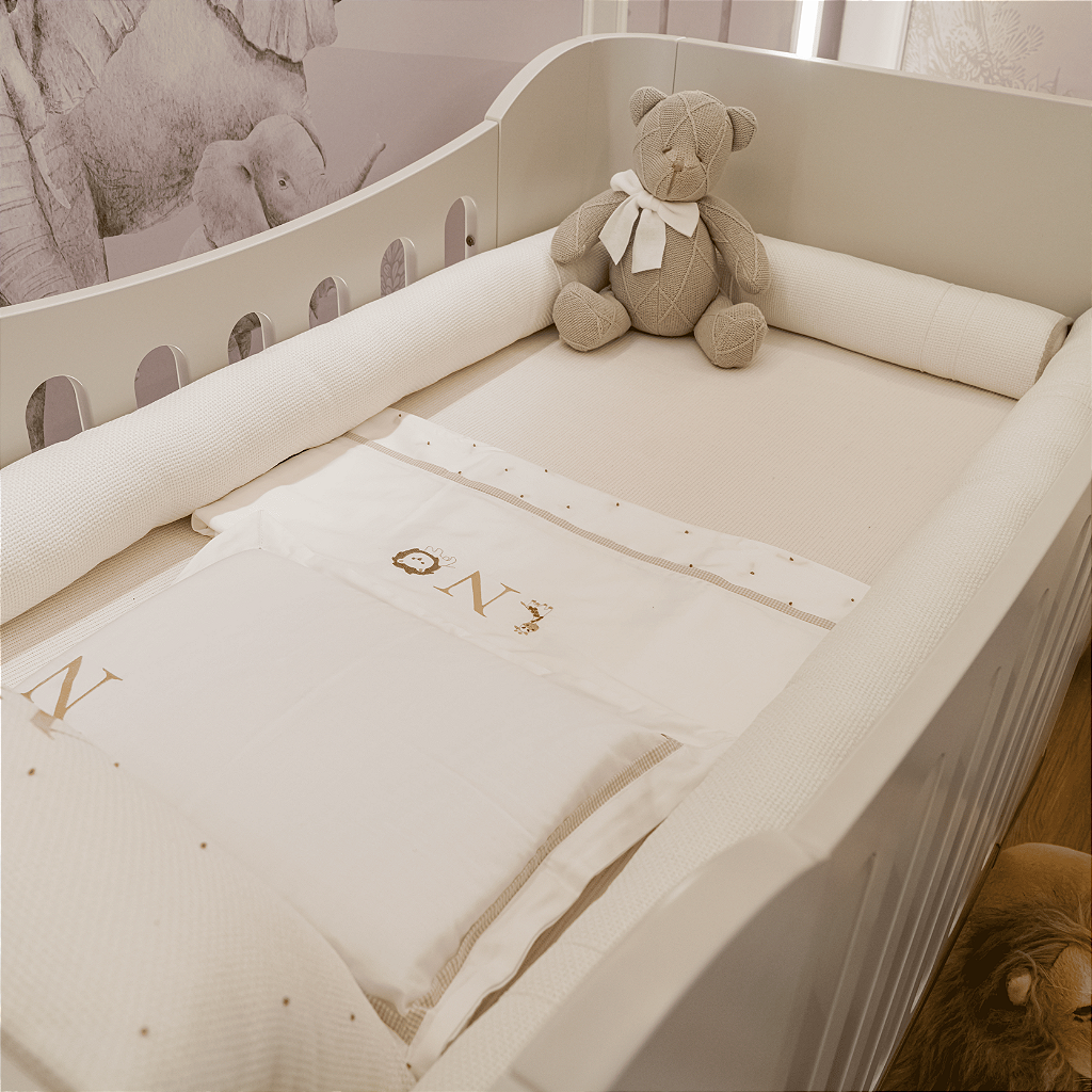 Kit Berço com inicial Personalizado Quarto 11 SDN