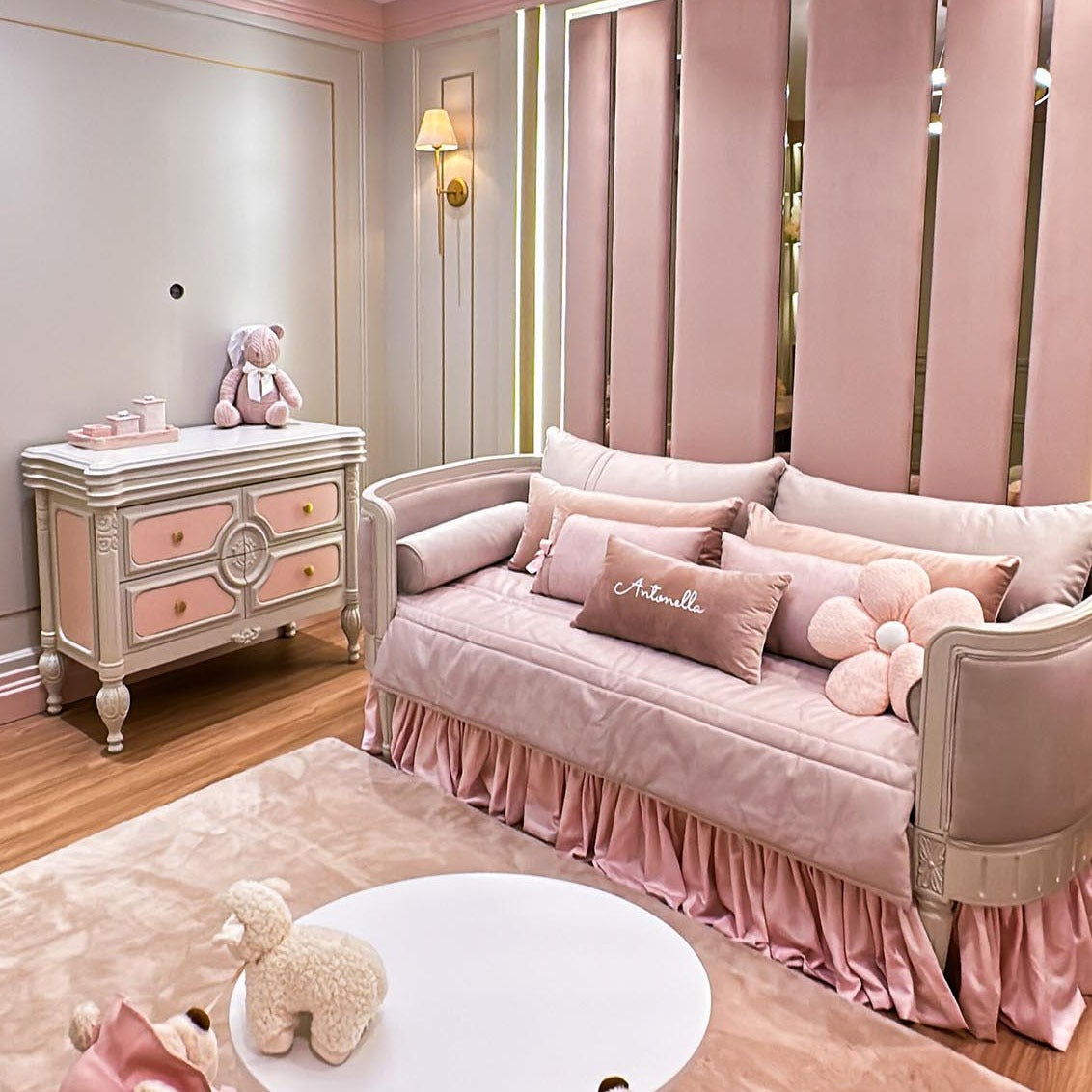 Kit de Cama Antonella - 11 Peças Personalizado com Nome