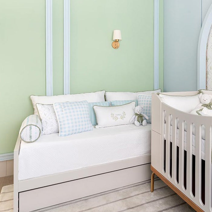 Kit de Cama Pietro Percal - 8 Peças Personalizado com Nome