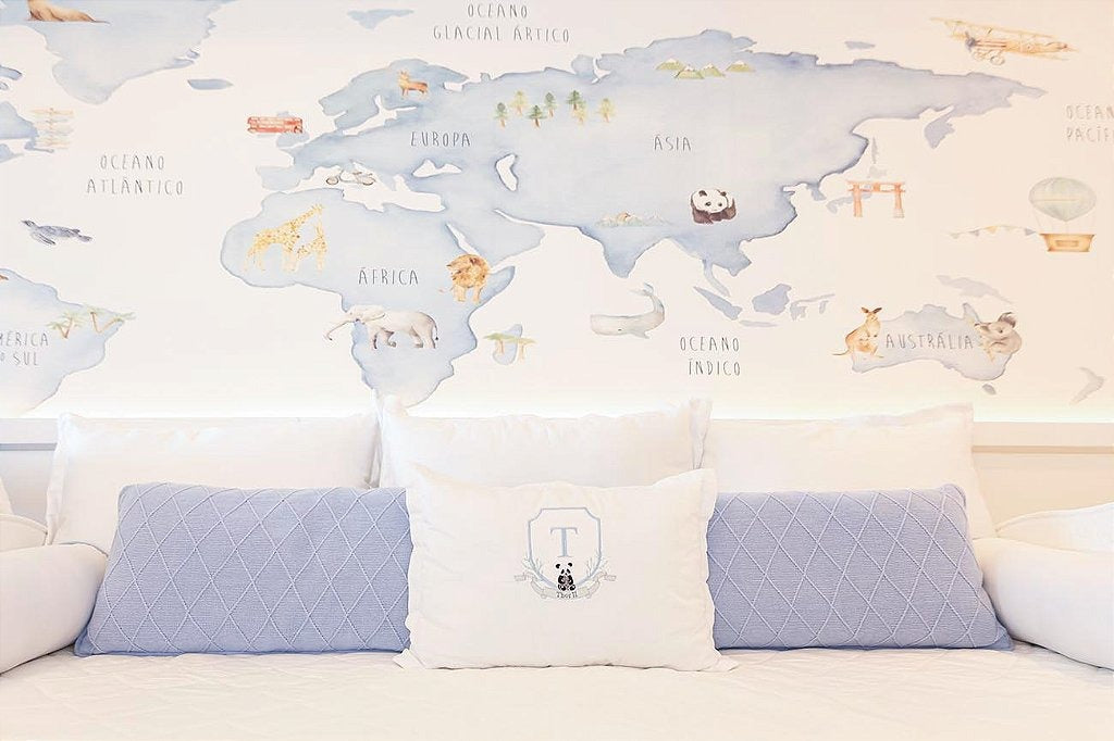 Kit de Cama Thor II Percal - 9 Peças Personalizado com Nome