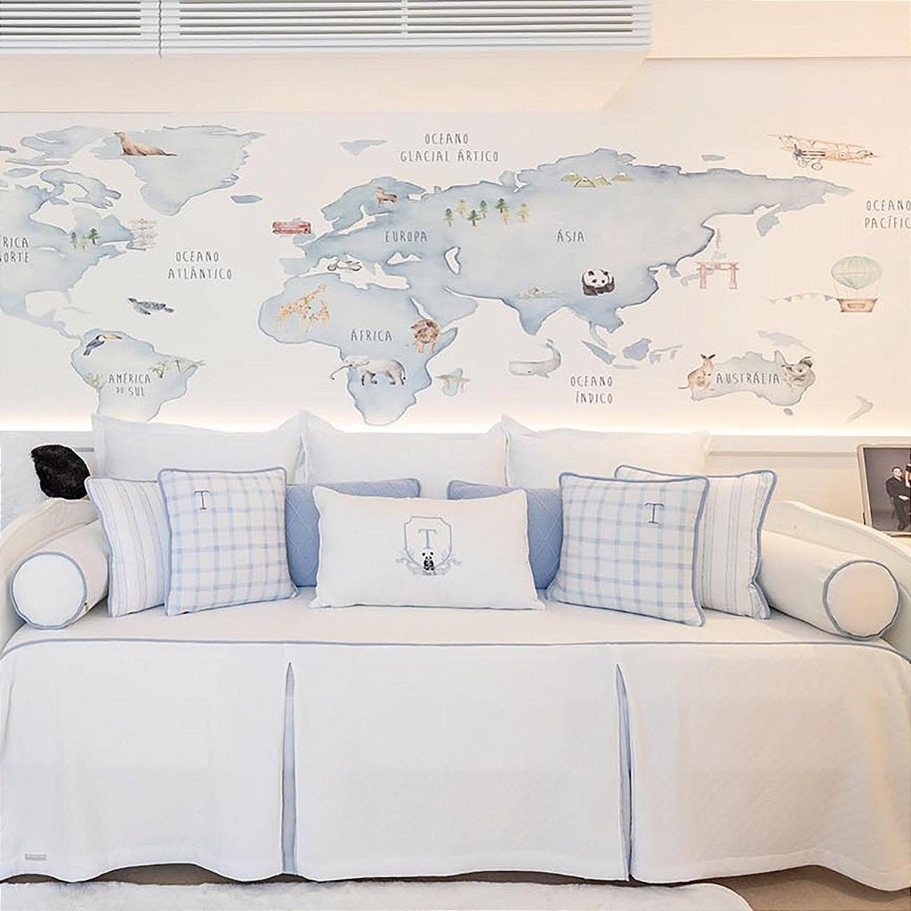 Kit de Cama Thor II Percal - 9 Peças Personalizado com Nome