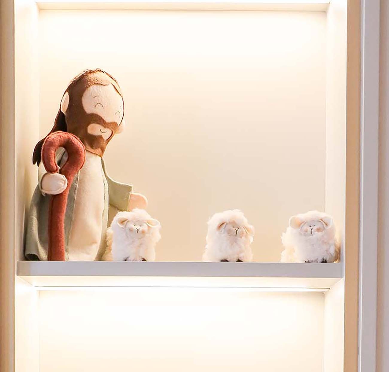 Almofada formato Pastor + ovelhas