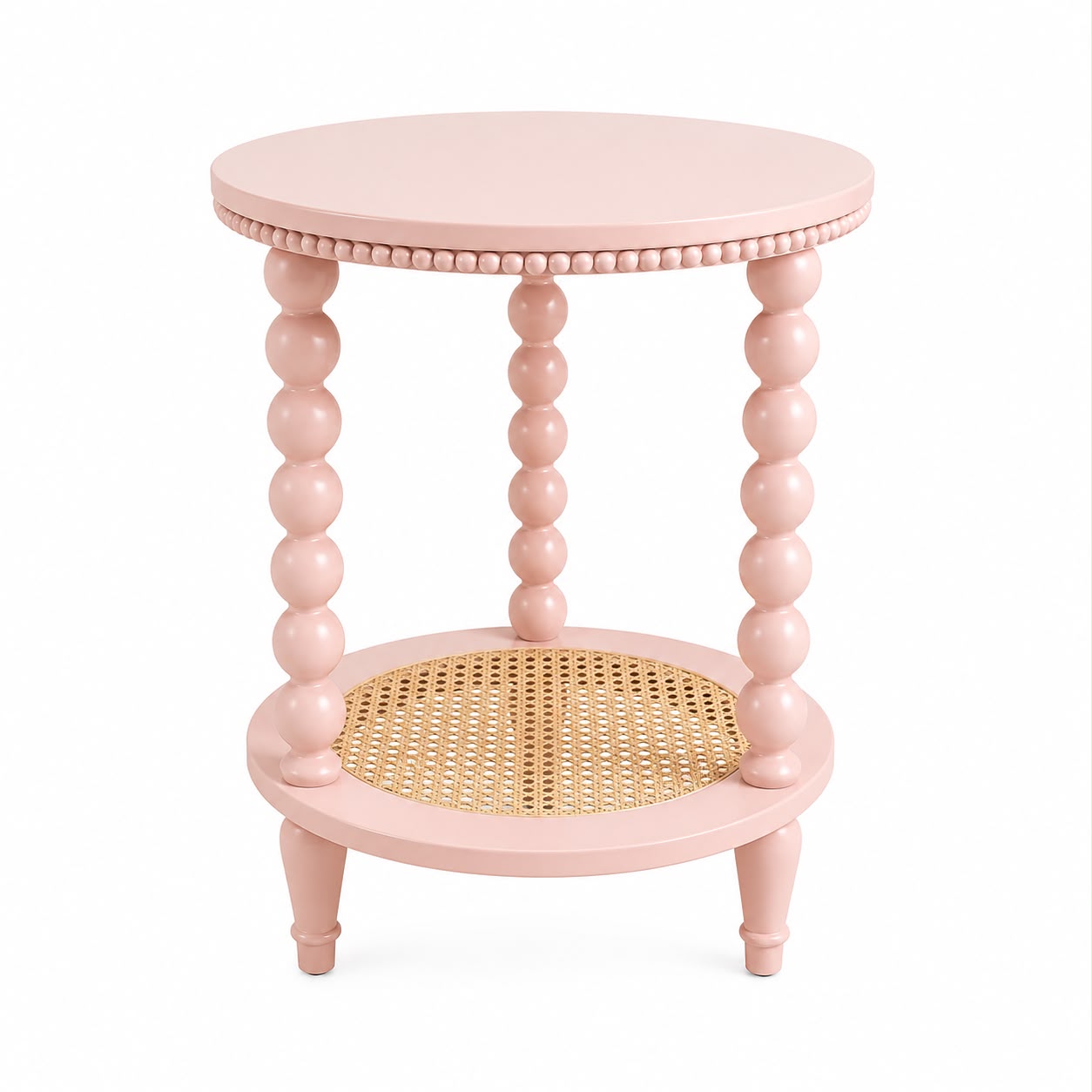Mesa de Apoio Encanto Sonhos de Ninar – Madeira Maciça com Palha