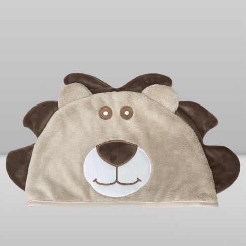 Toalha de Banho Infantil Kids com Capuz – Leão ou Ovelha - 1248