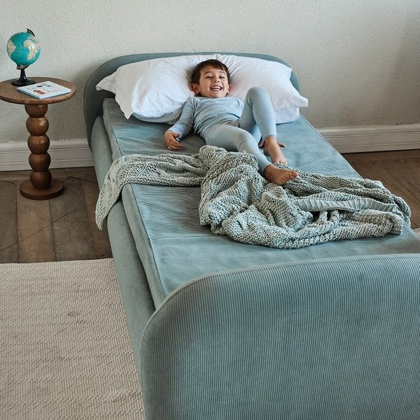 Cama Solteiro Estofada Moon - Com Colchão Solteiro - 521