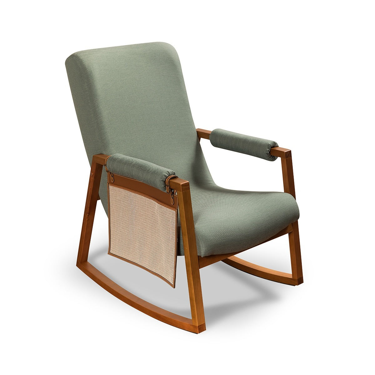 Poltrona Nature Base Madeira com Bolso - 521