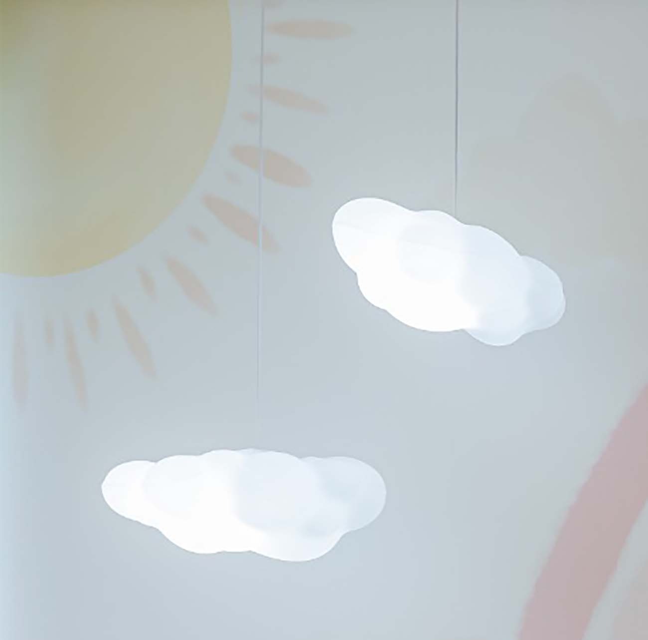 Pendente de Nuvem cor natural 806 FR (2 unidade)