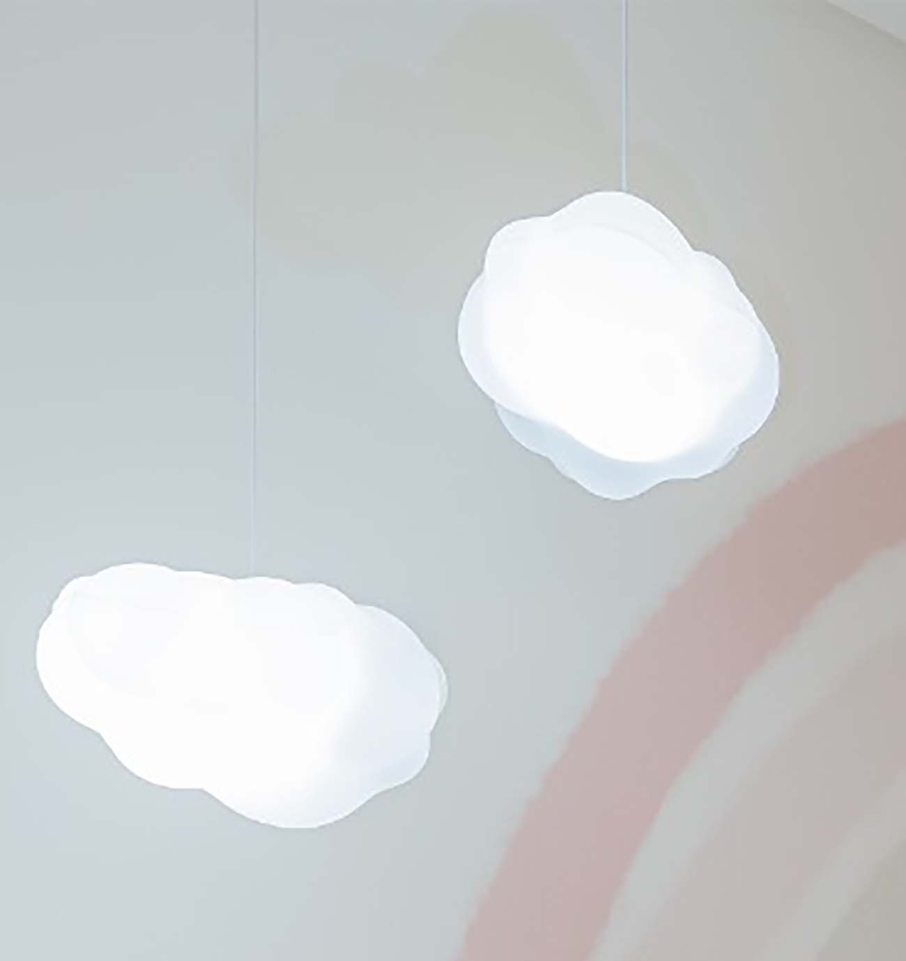 Pendente de Nuvem cor natural 806 FR (2 unidade)