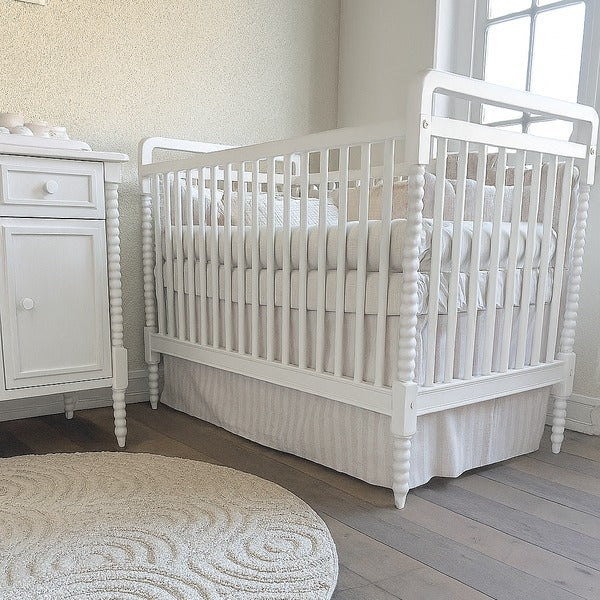 Berço Dot em Madeira Maciça com Mastros Torneados - 521