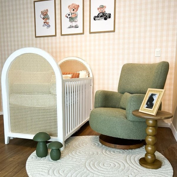 Poltrona Giro e Balanço Bambolê – Linhas Orgânicas