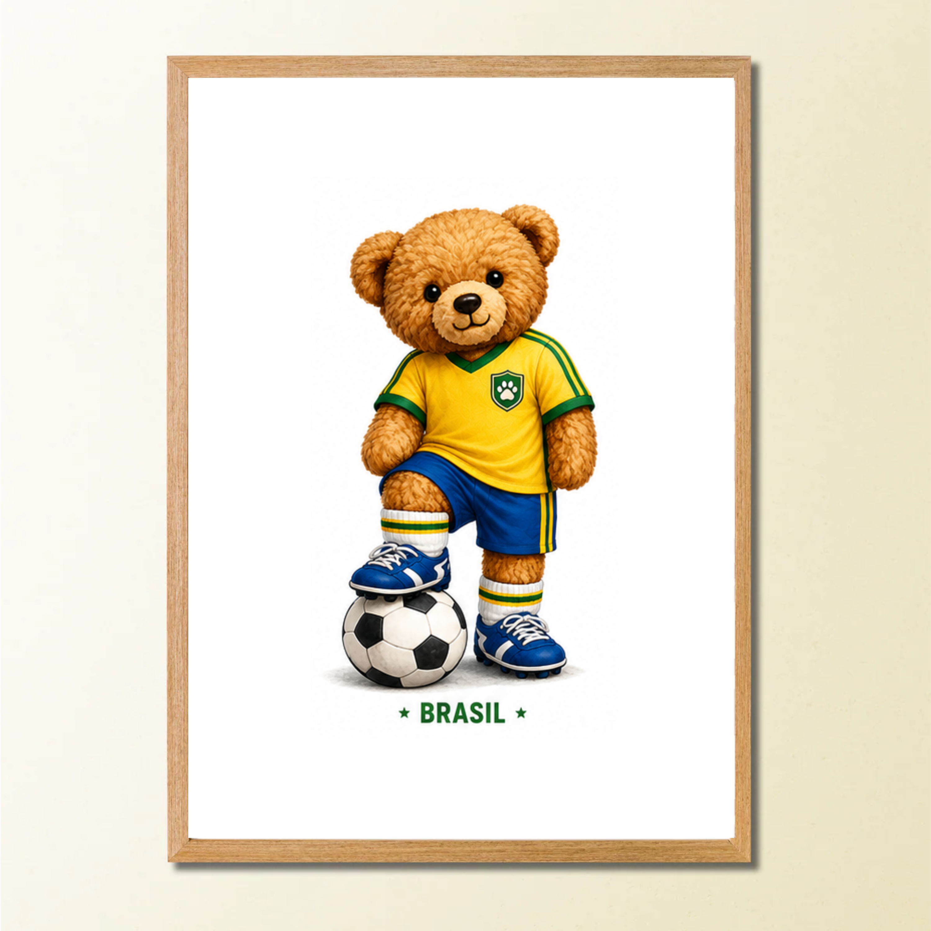 Quadros Decorativos Coleção Teddy Bear Copa
