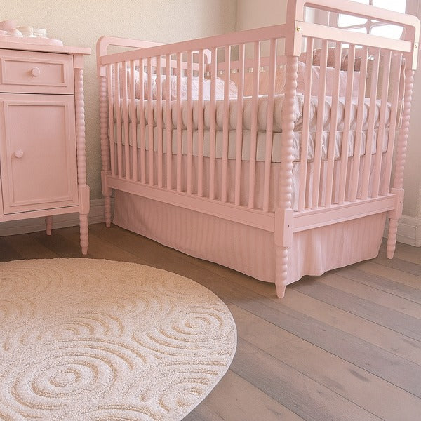 Berço Dot em Madeira Maciça com Mastros Torneados - 521