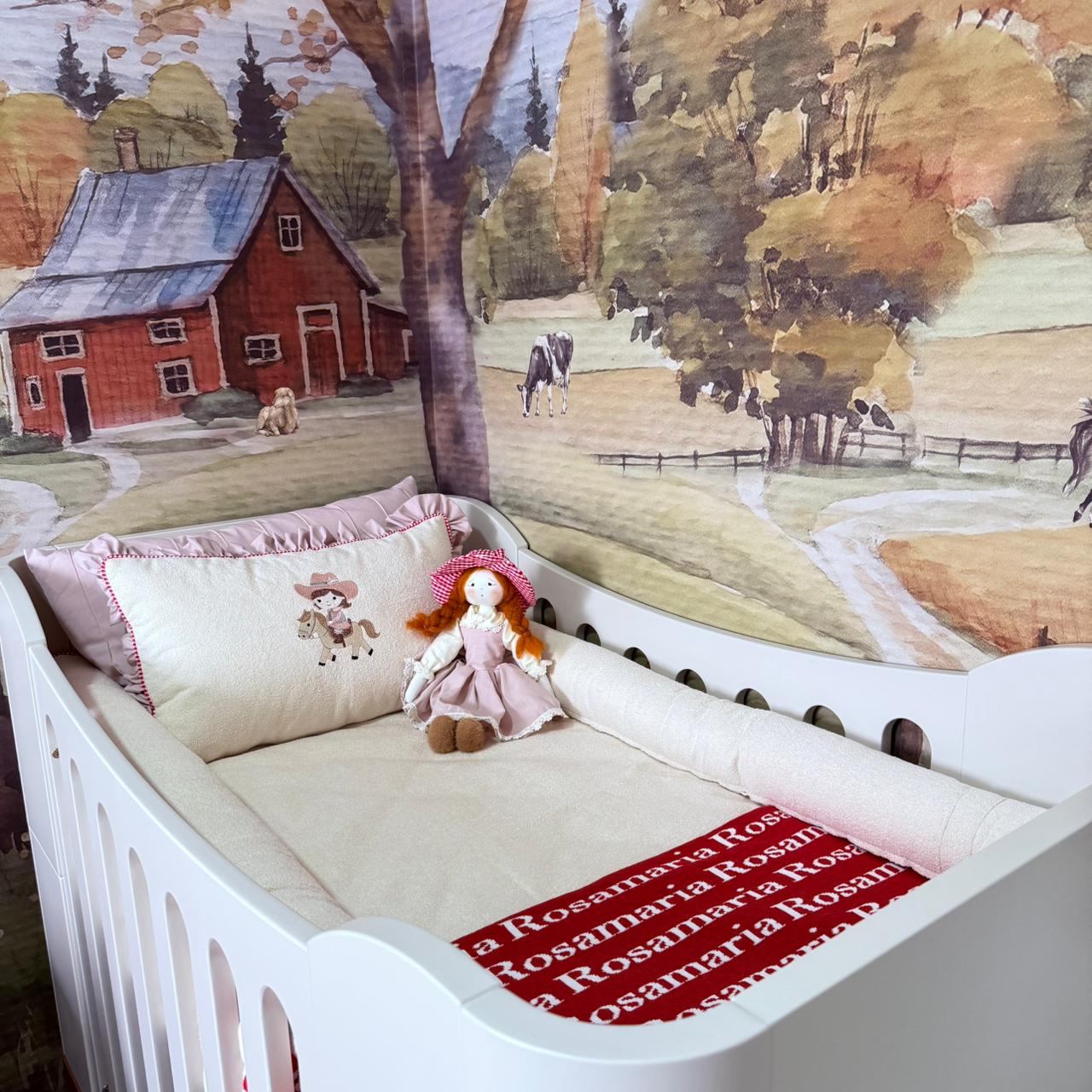 Kit Berço Personalizado - 6 Peças